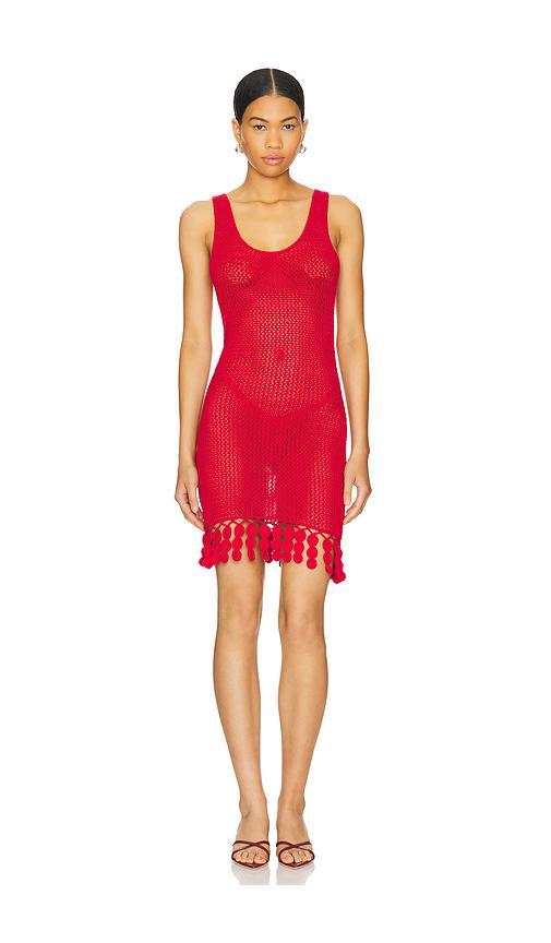 Consuelo Crochet Mini Dress Product Image