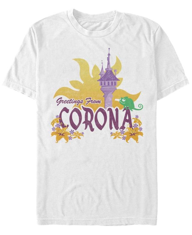 Disneys Tangled Mens Greetings From Corona Tee Product Image