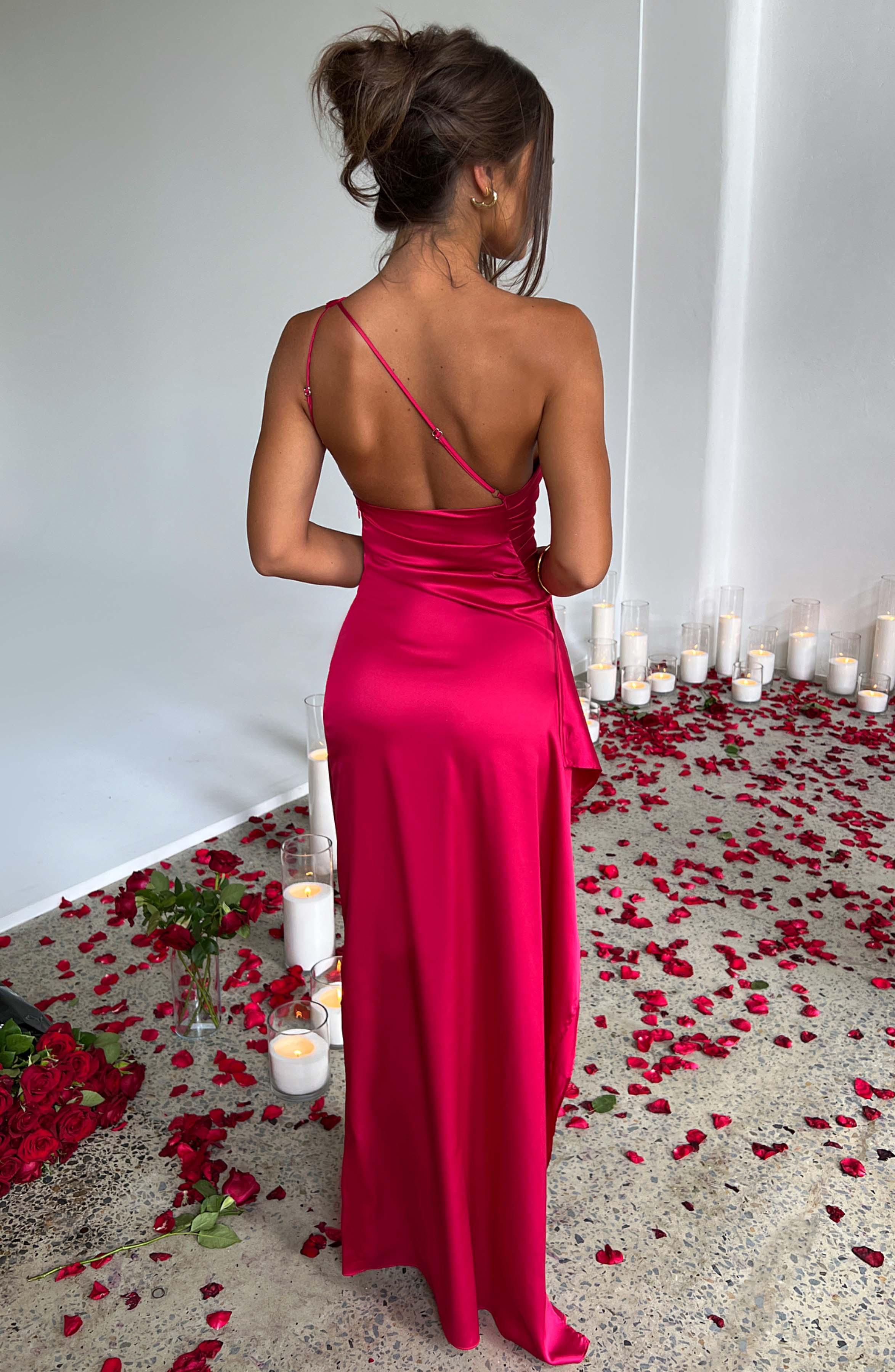 Ariel Maxi Dress - Red Product Image