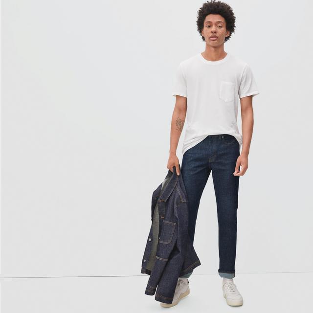 Mens Slim 4-Way Stretch Organic Jean | Uniform by Everlane Product Image