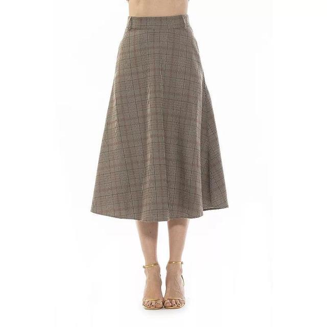 Womens ALEXIA ADMOR Leonie Tweed Full Maxi Skirt Product Image