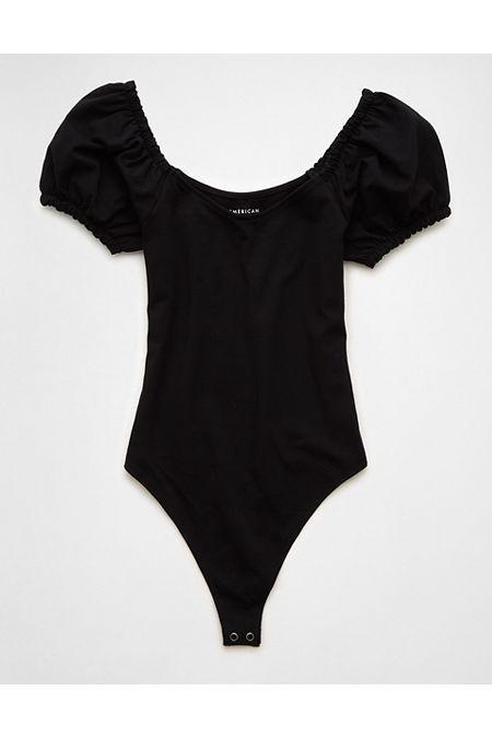 AE Puff-Sleeve Bodysuit Women's Product Image