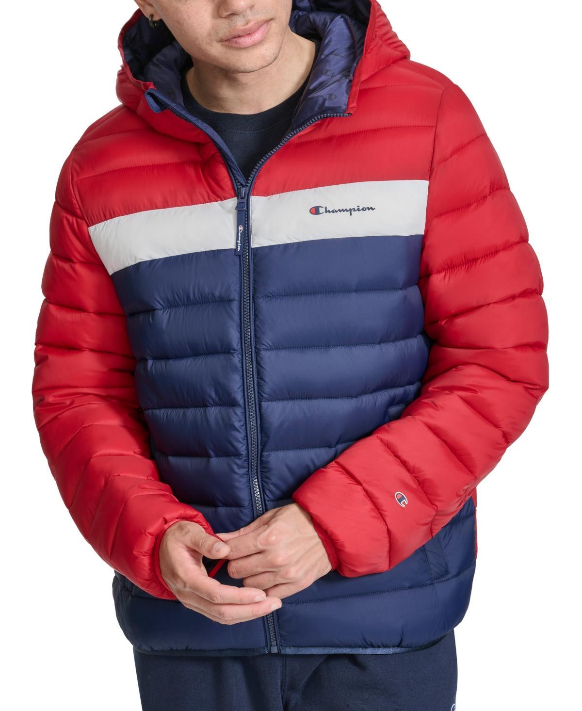 Champion Mens Performance Quilted Hooded Jacket Product Image