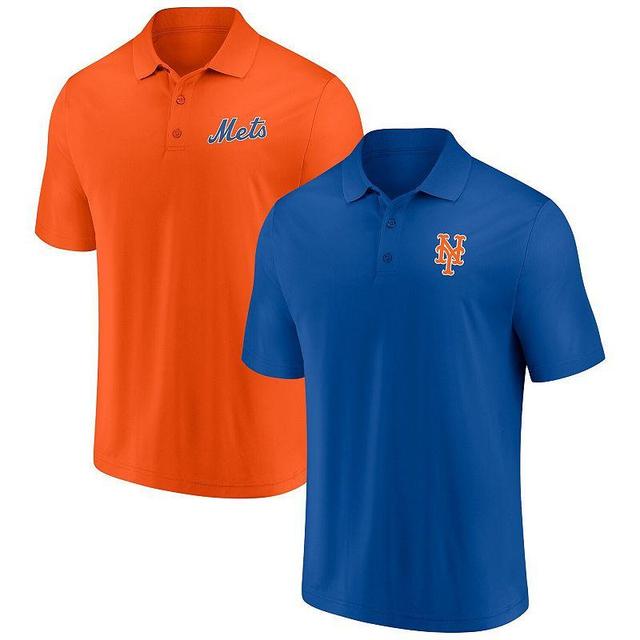 Mens Fanatics Royal New York Mets Dueling Logos Polo Shirt Combo Set - Royal Product Image