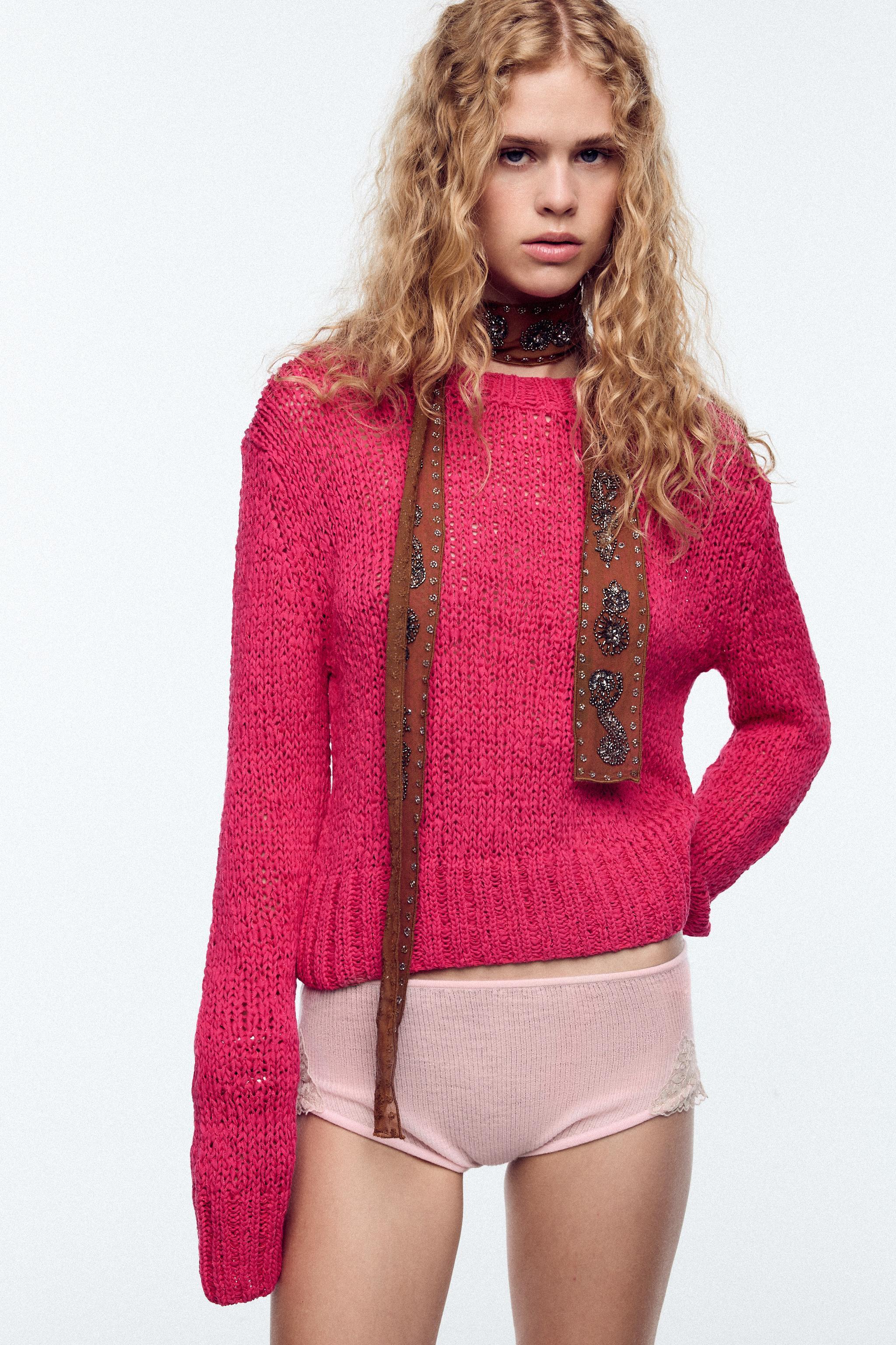 RUSTIC KNIT SWEATER Product Image