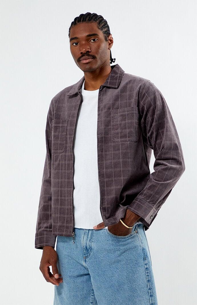 HUF Men's Trenton Zip Shacket Product Image