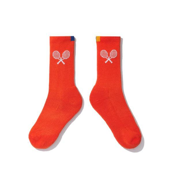 The Women's Racket Sock - Poppy Product Image