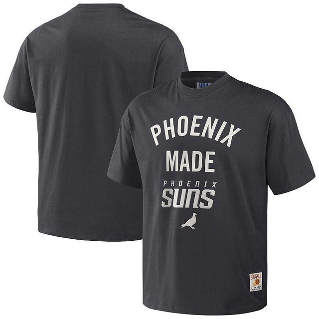 Mens NBA x Staple Anthracite Phoenix Suns Heavyweight Oversized T-Shirt Product Image