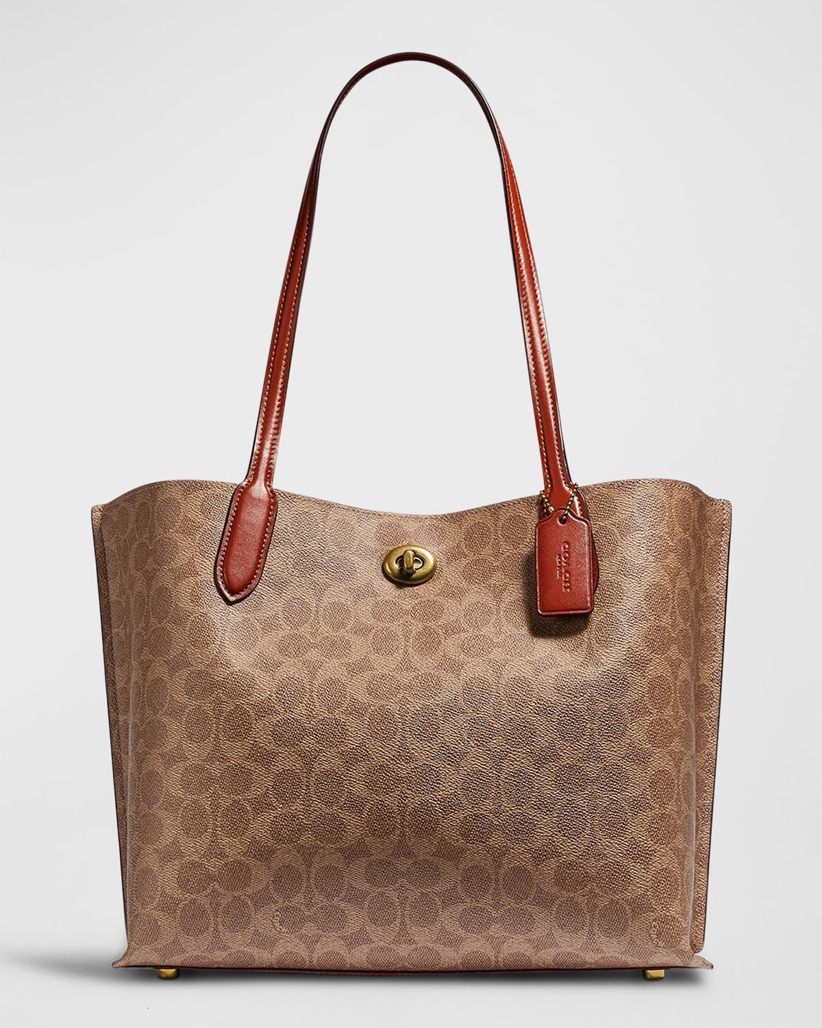 Womens Willow Signature Coated Canvas Tote Product Image