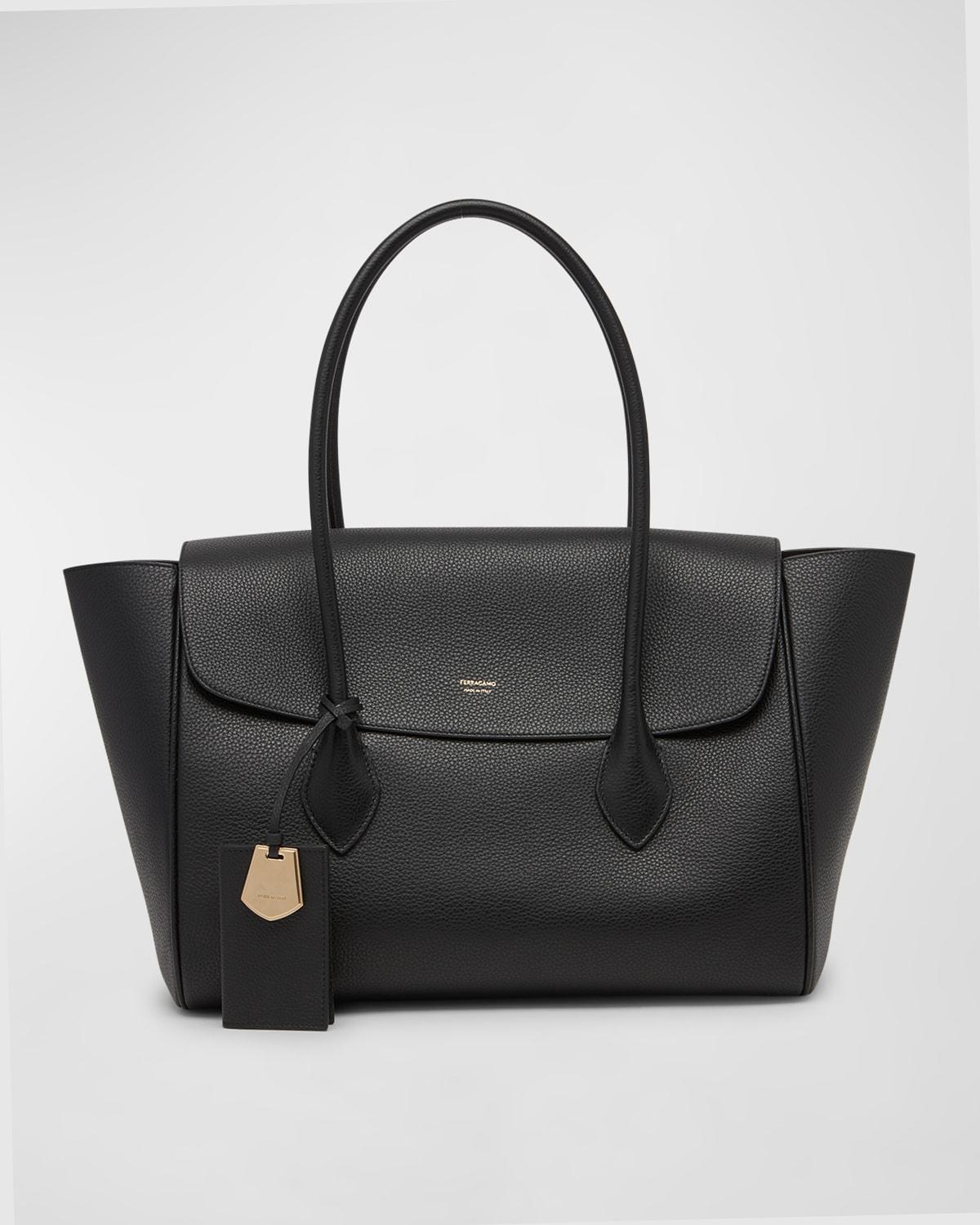 Classic Flap Leather Tote Bag Product Image