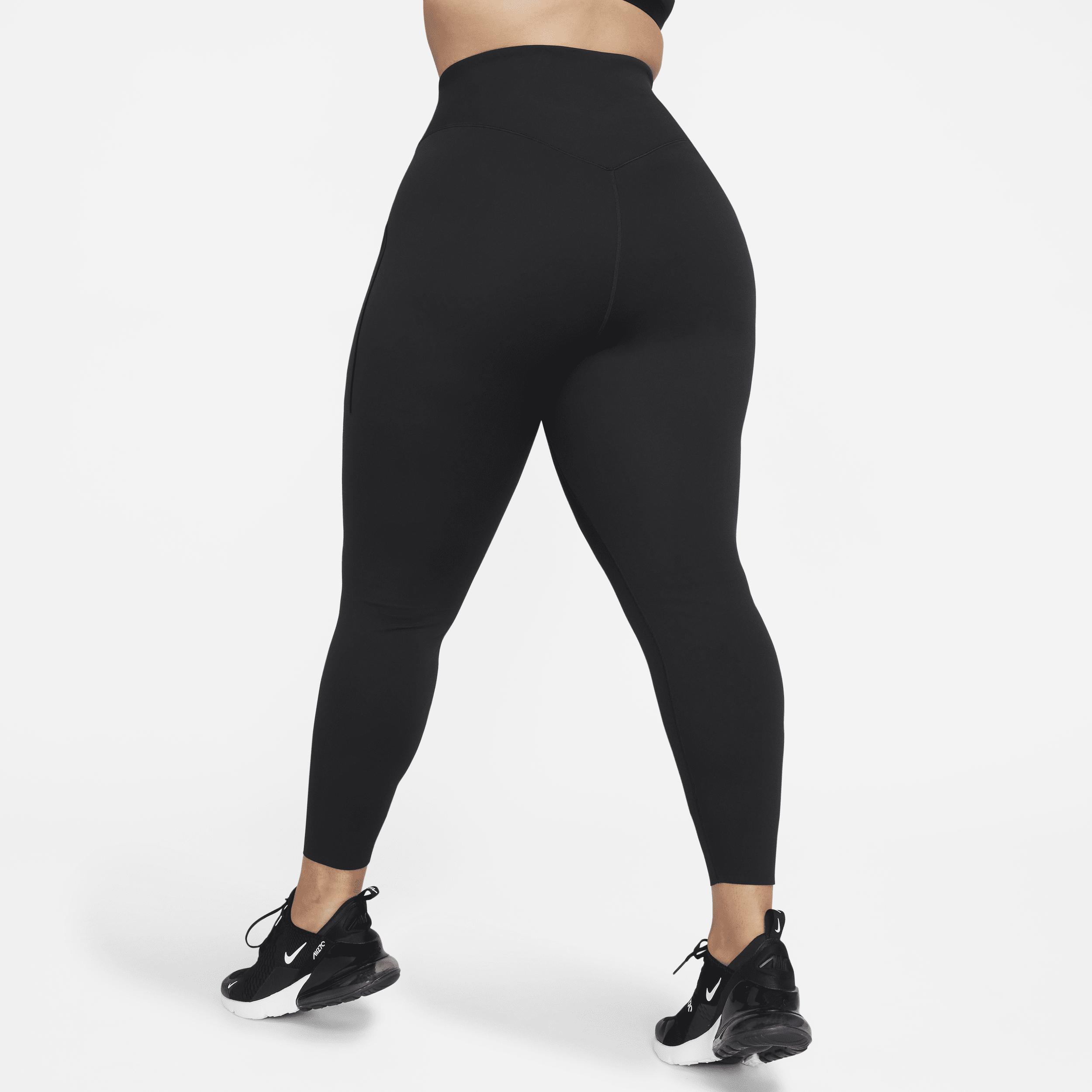 Nike Womens Universa Medium-Support High-Waisted Full-Length Leggings with Pockets (Plus Size) Product Image