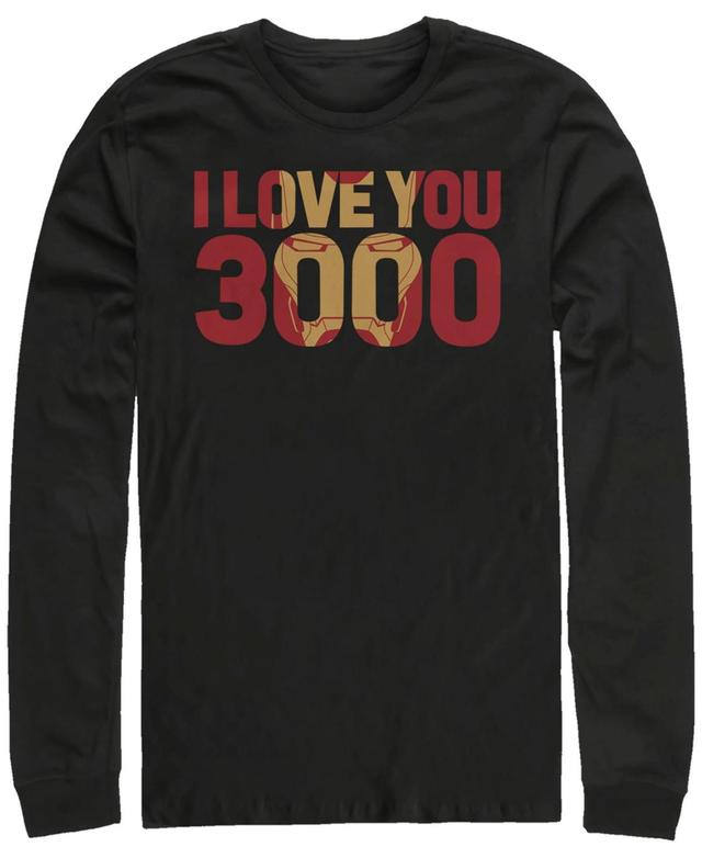 Mens Marvel Iron Man Love You 3000 Tee Product Image