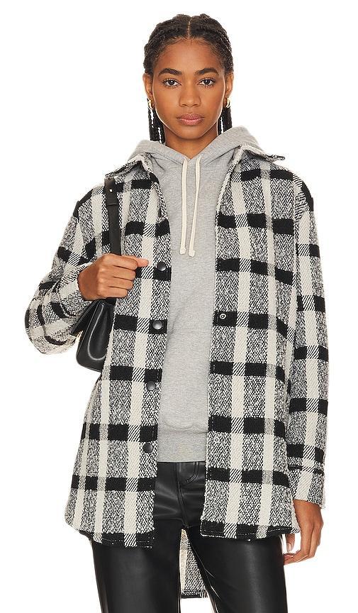 Steve Madden Eldridge Plaid Shirt Jacket Product Image