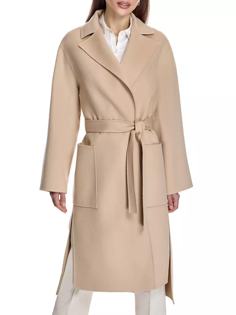 Belted Wool & Cashmere Coat Product Image