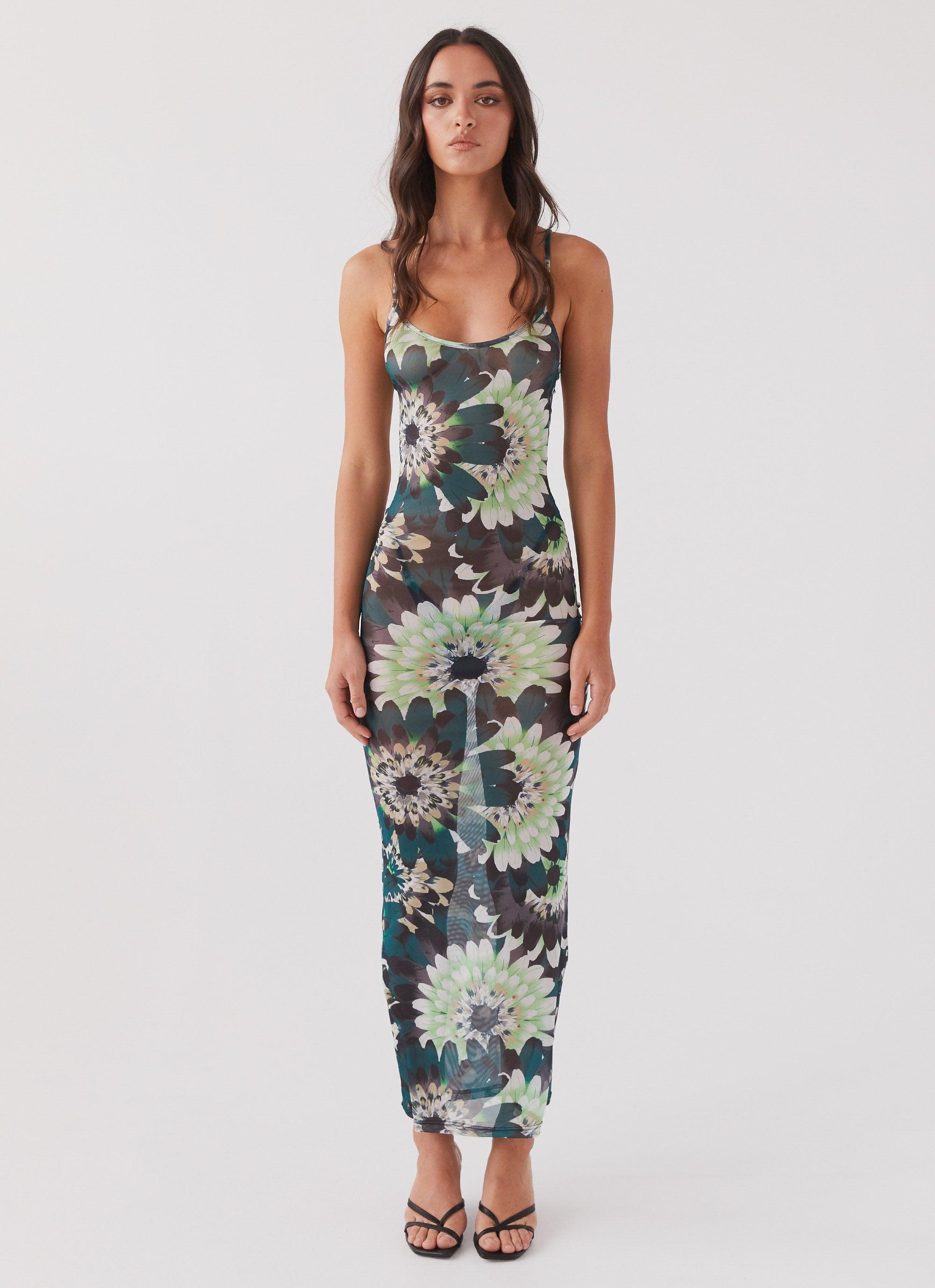 Love On The Run Maxi Dress - Jungle Product Image