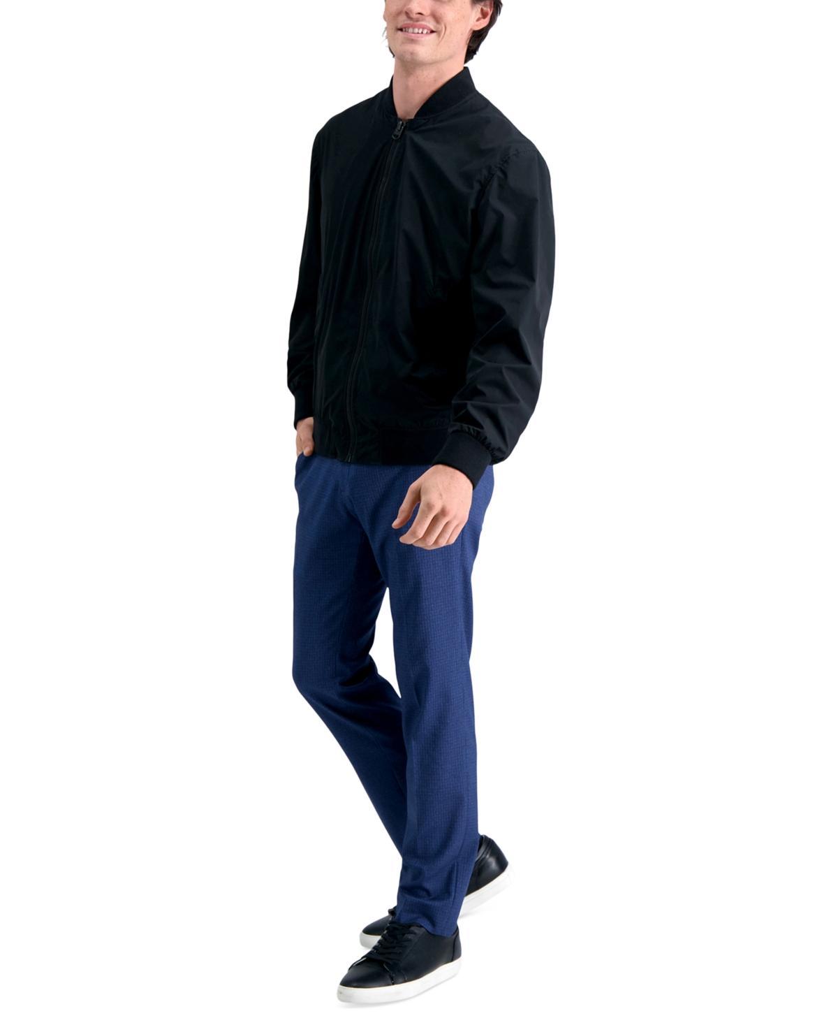 Kenneth Cole Reaction Mens Slim-Fit Stretch Check Dress Pants Product Image