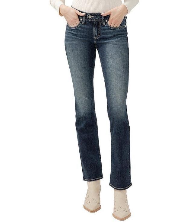 Silver Jeans Co. Britt Low Rise Slim Luxe Stretch Bootcut Jeans Product Image