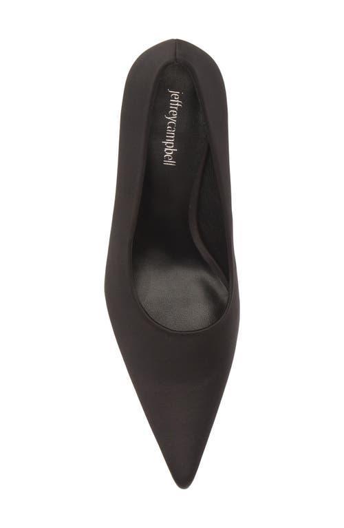 JEFFREY CAMPBELL Chosen Pointed Toe Pump In Black Product Image