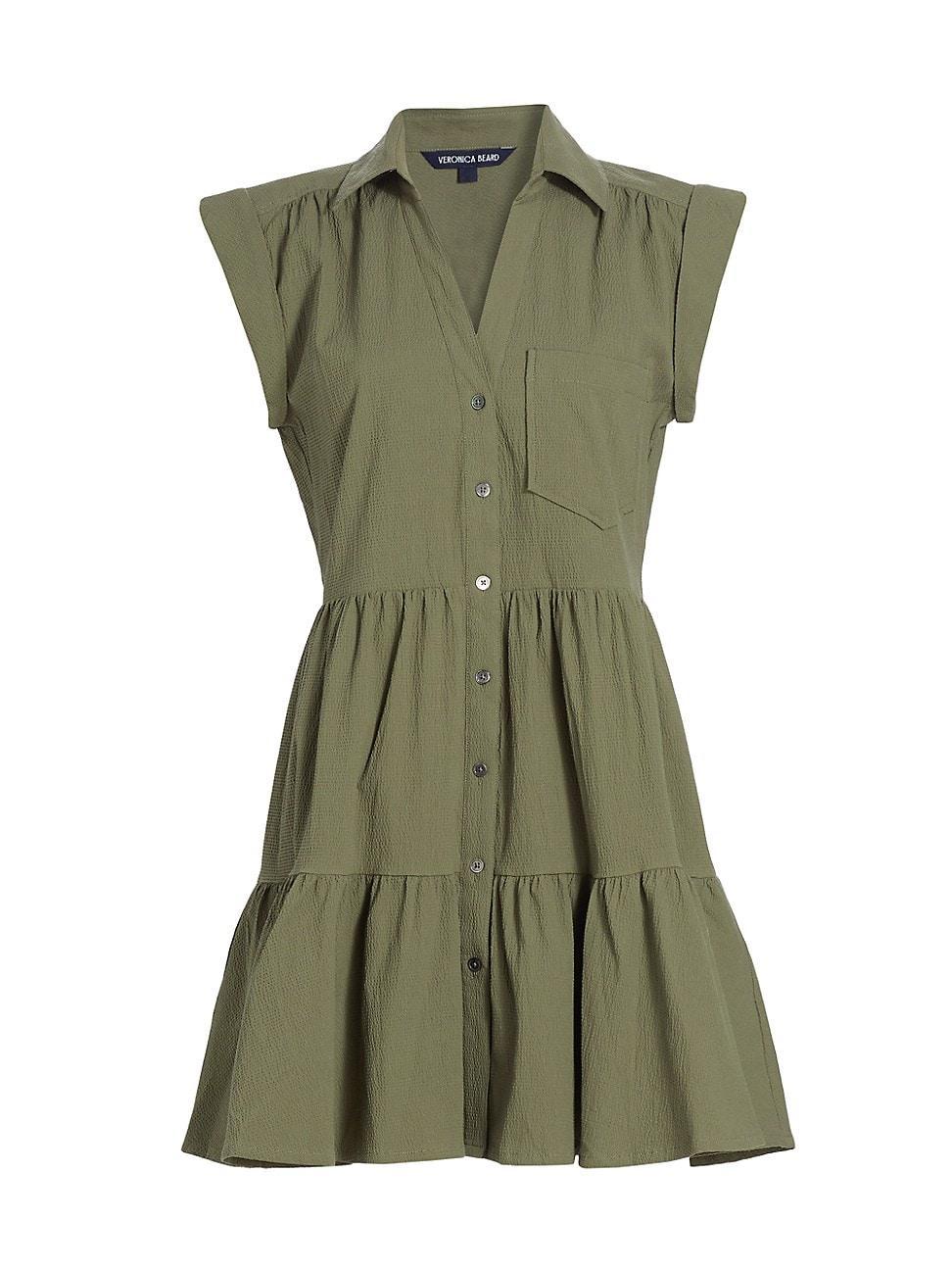 Womens Trisha Tiered Shirtdress Product Image