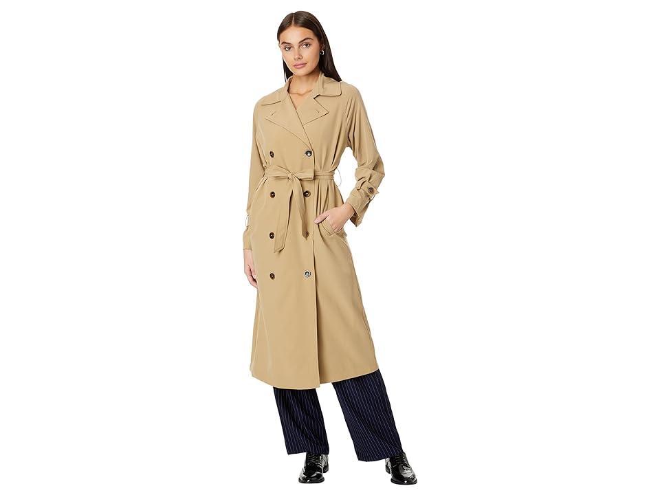 line and dot Peyton Trench Coat Women's Coat Product Image