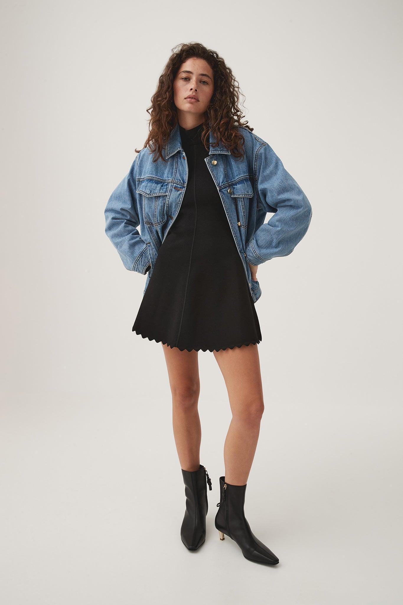 Aradia Oversized Denim Jacket Product Image