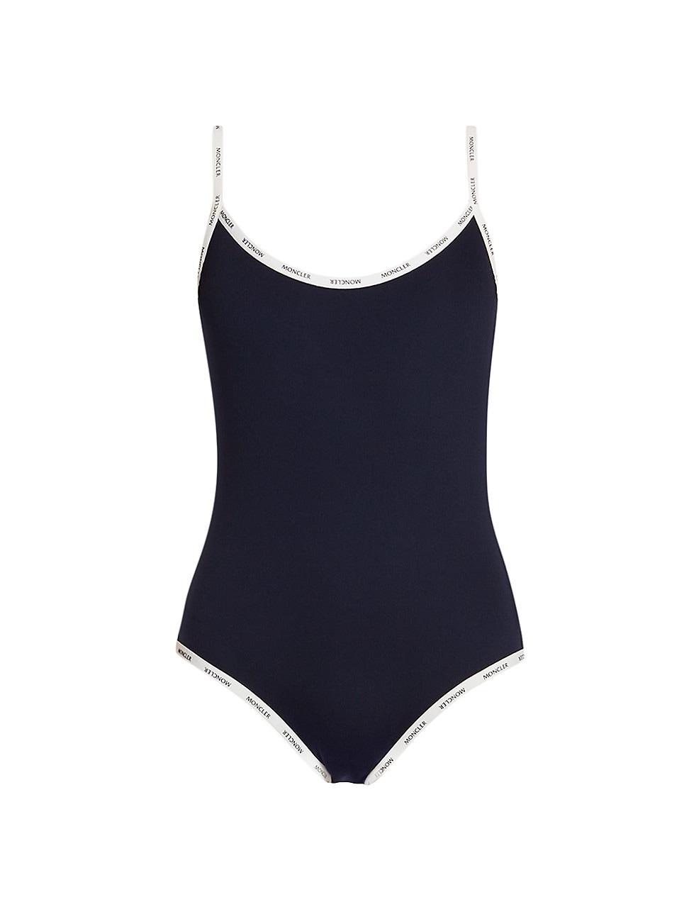 Moncler Logo Tape One Piece Swimsuit Product Image