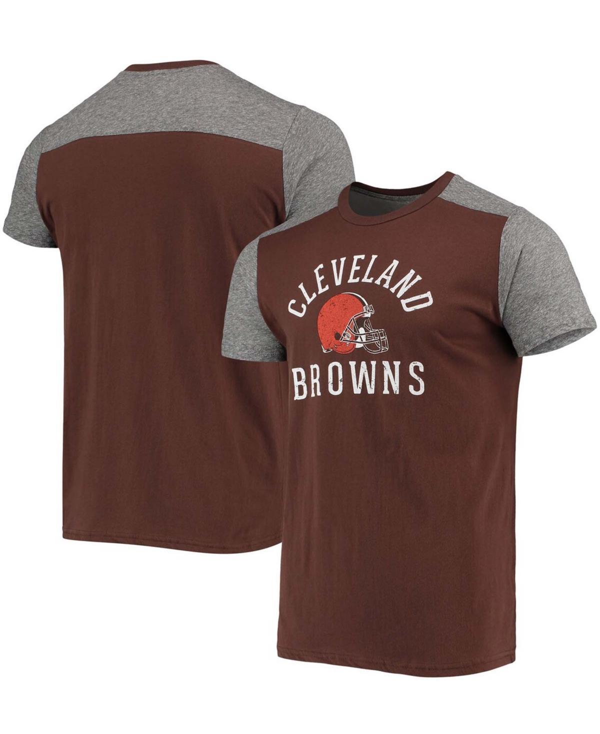 Mens Brown Cleveland Browns Field Goal Slub T-shirt - Brown Product Image