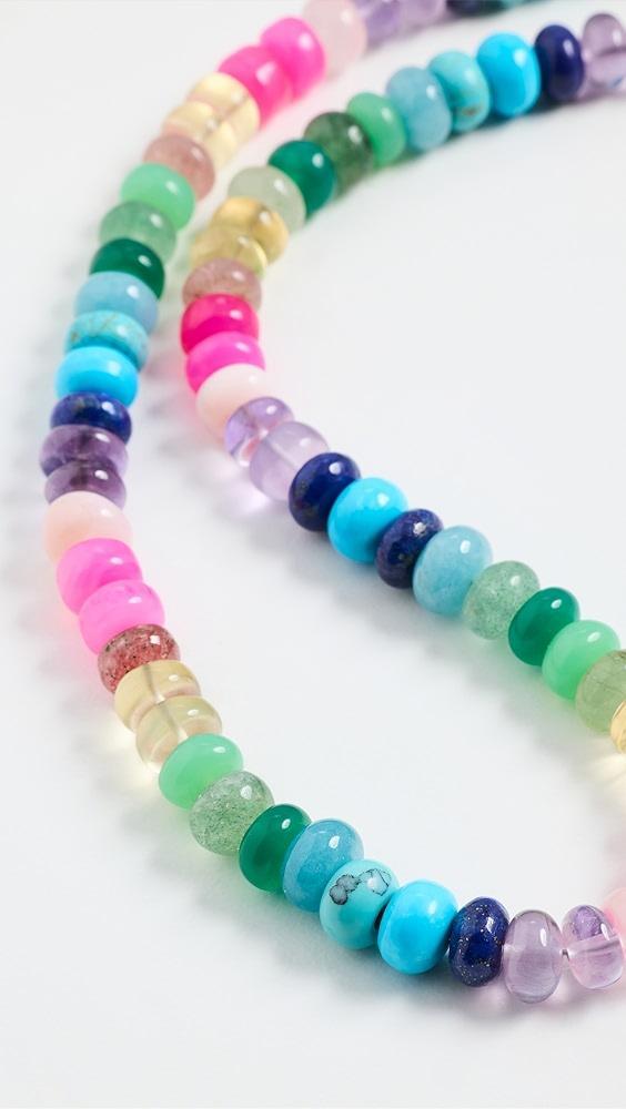 HART Rainbow Mix Gemstone Necklace | Shopbop Product Image