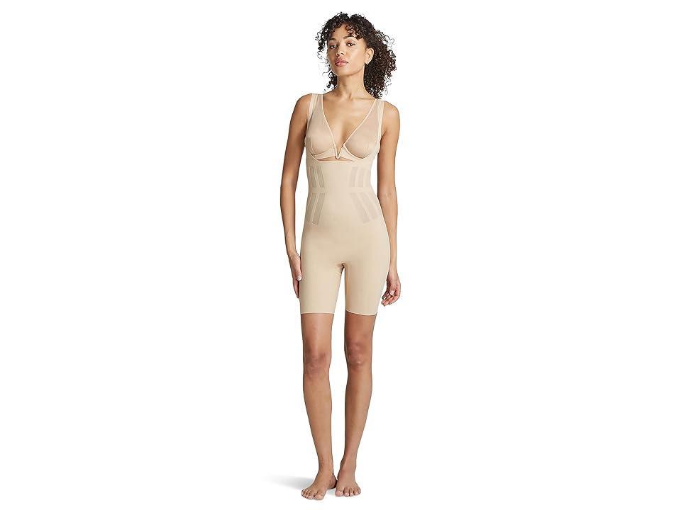 Luxe Control Open-Bust Microfiber Bodysuit Product Image