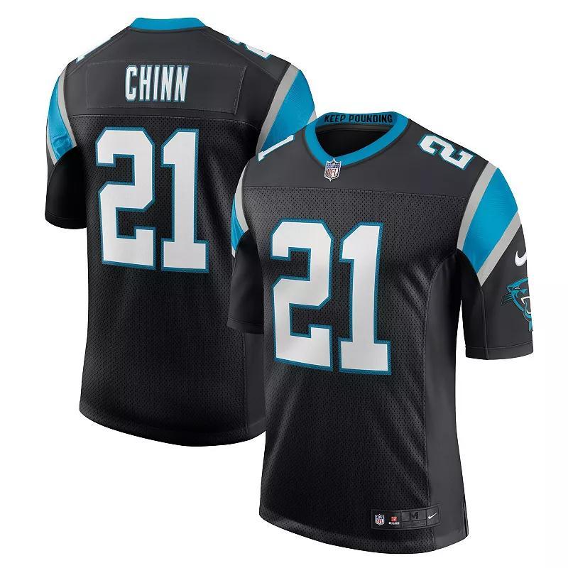 Mens Nike Jeremy Chinn Black Carolina Panthers Vapor Limited Jersey - Black Product Image