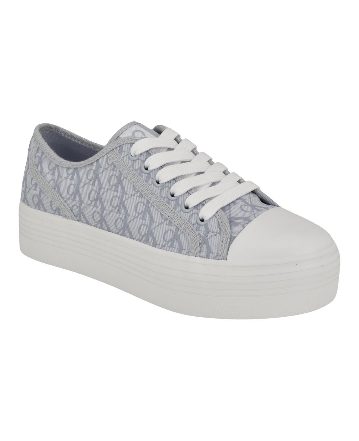 Calvin Klein Brinle Denim) Women's Shoes Product Image