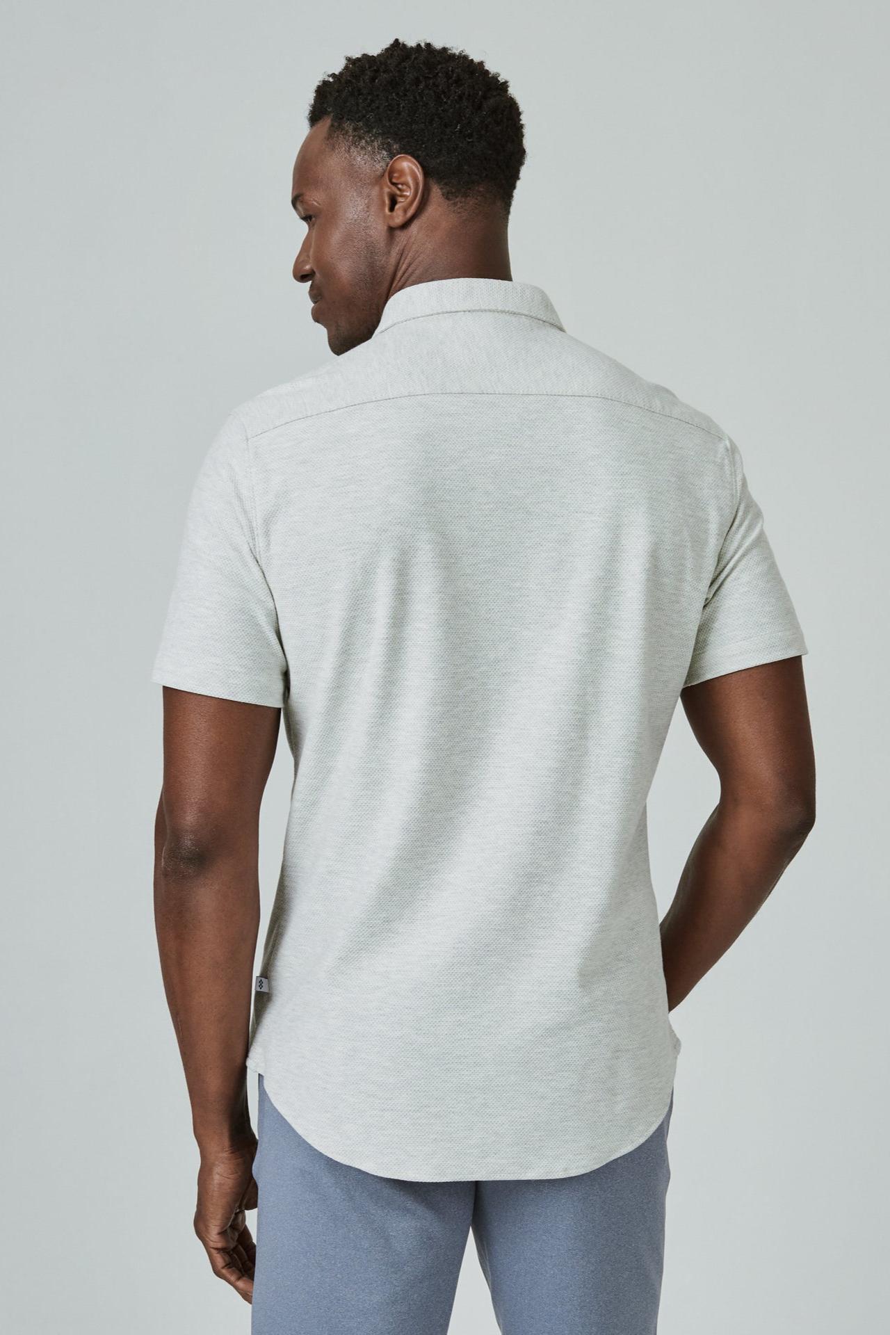 Cabbo Short Sleeve Shirt- Off White Product Image