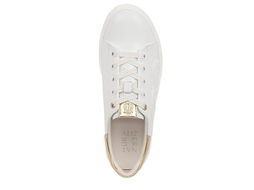 Naturalizer Morrison Logo (Warm White Leather) Women's Shoes Product Image