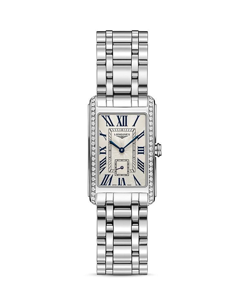 Longines Stainless Steel Watch with Diamonds, 37mm Product Image