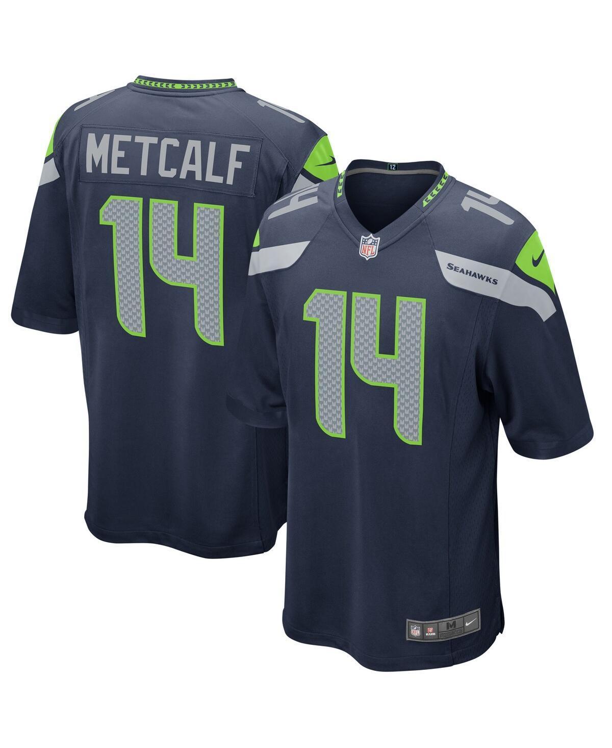 Mens Nike Dk Metcalf College Navy Seattle Seahawks Game Jersey - Navy Product Image