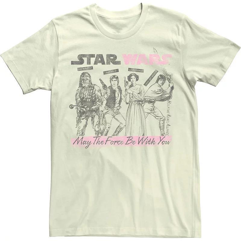 Mens Star Wars Vintage Poster Tee Product Image