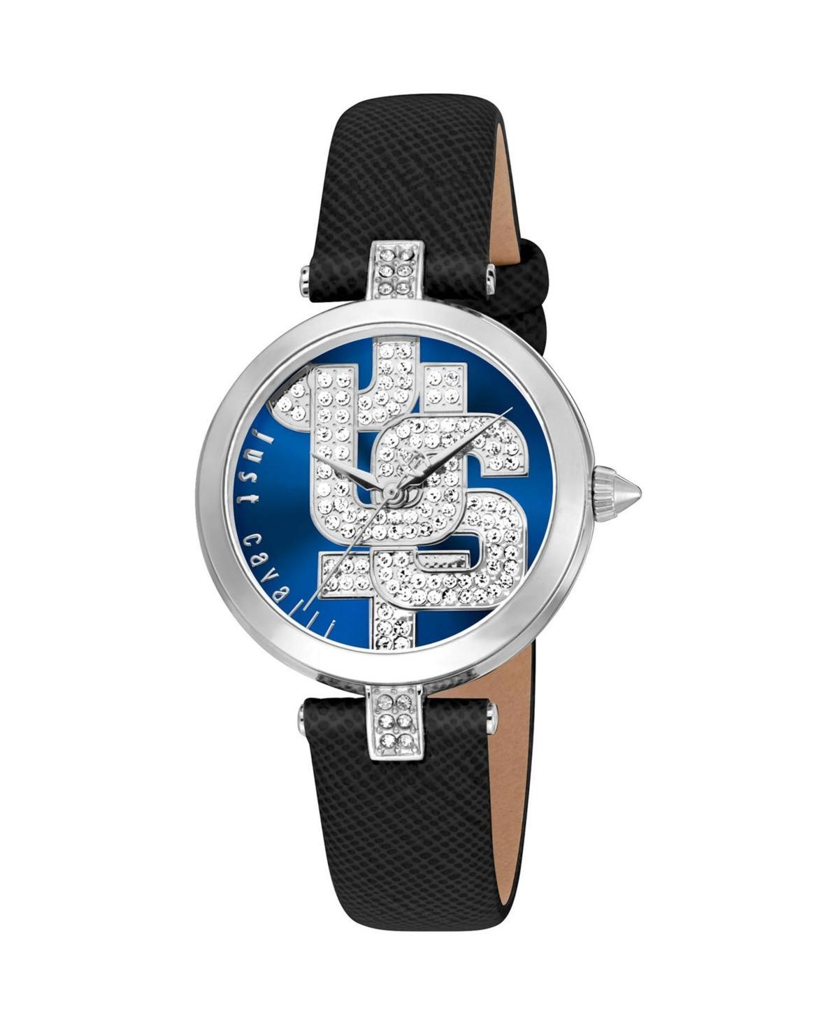 Just Cavalli Womens Maiuscola Blue Dial Watch - JC1L241L0015 Product Image