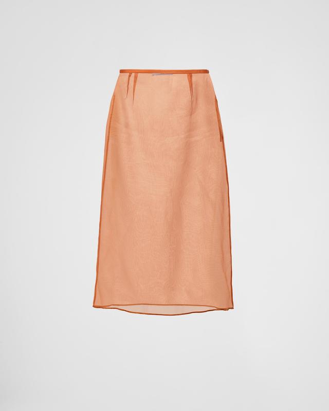 Organza midi-skirt Product Image