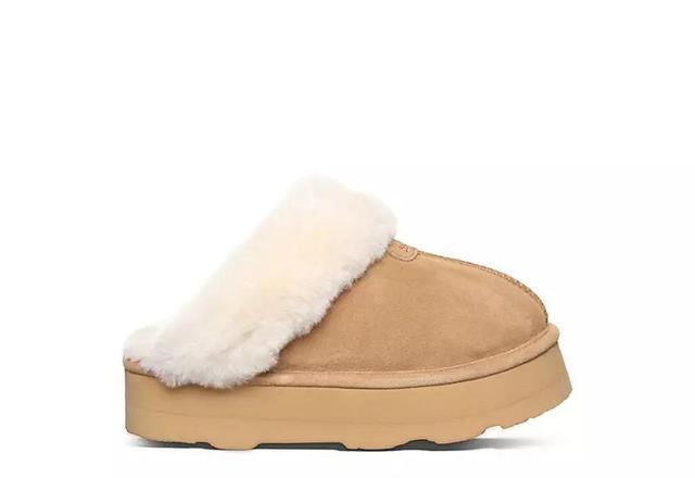 Bearpaw Retro Loki Womens Suede Platform Slippers Product Image