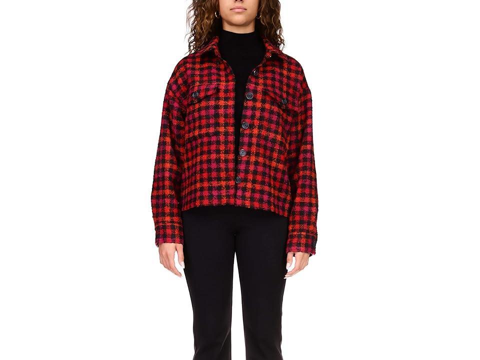 Sanctuary The Shacket (Roller Plaid) Women's Clothing Product Image