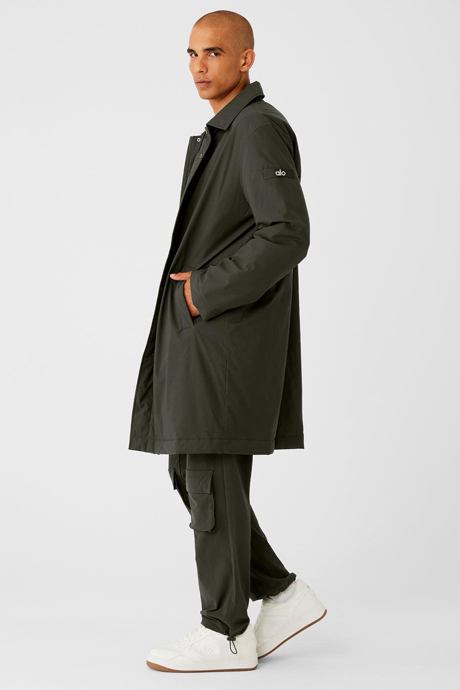 Signature Overcoat - Stealth Green Product Image