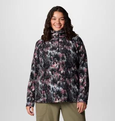 Columbia Women's Glacial IV Print Half Zip Pullover - Plus Size- Product Image