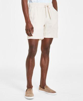 Men's Charlie Linen Pull-On Shorts, Created for Macy's Product Image