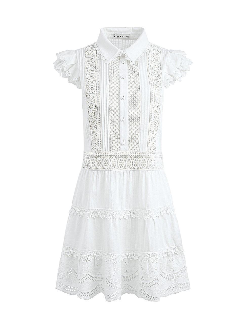 Womens Meeko Cotton Mini Shirtdress Product Image