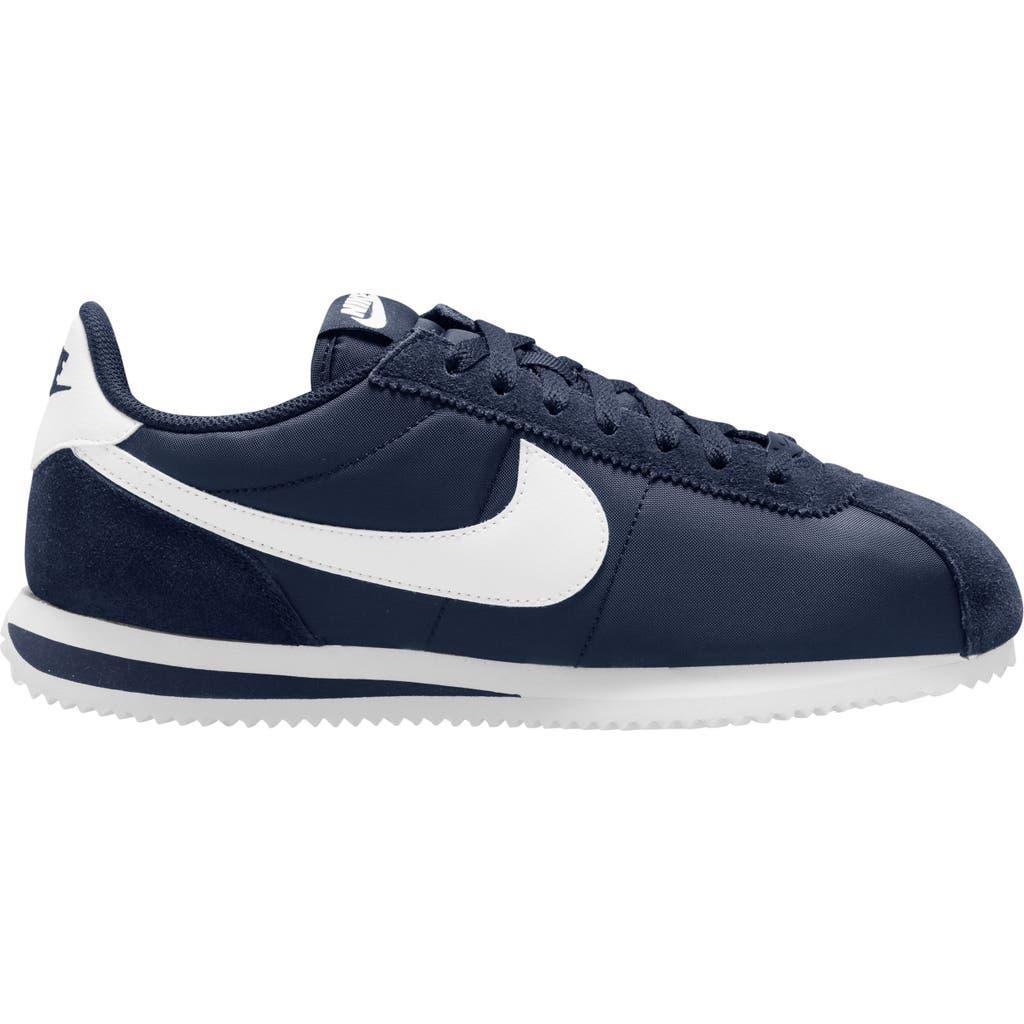 NIKE Cortez Txt Sneakers In Navy And White Product Image