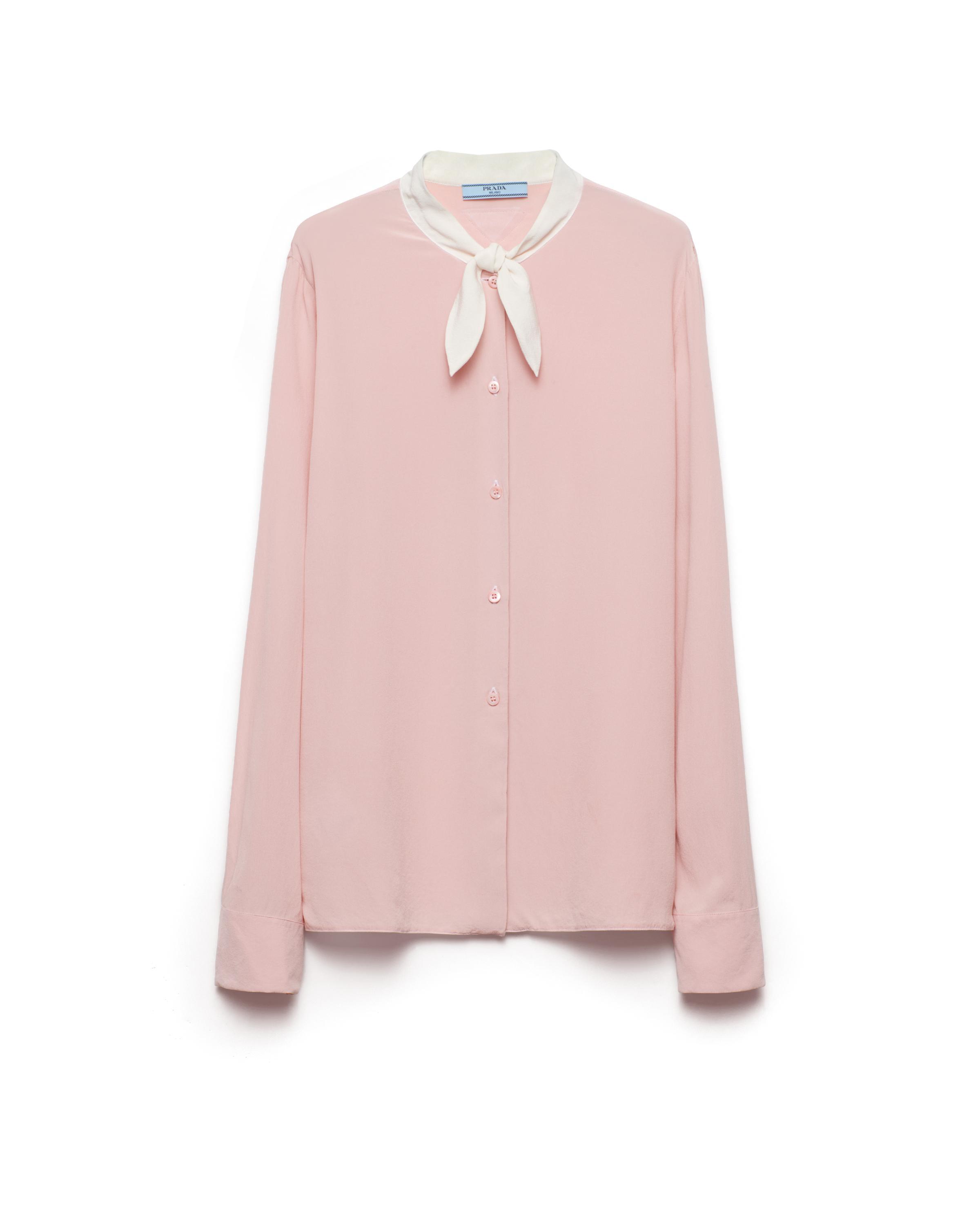 Silk Shirt In Pink Product Image