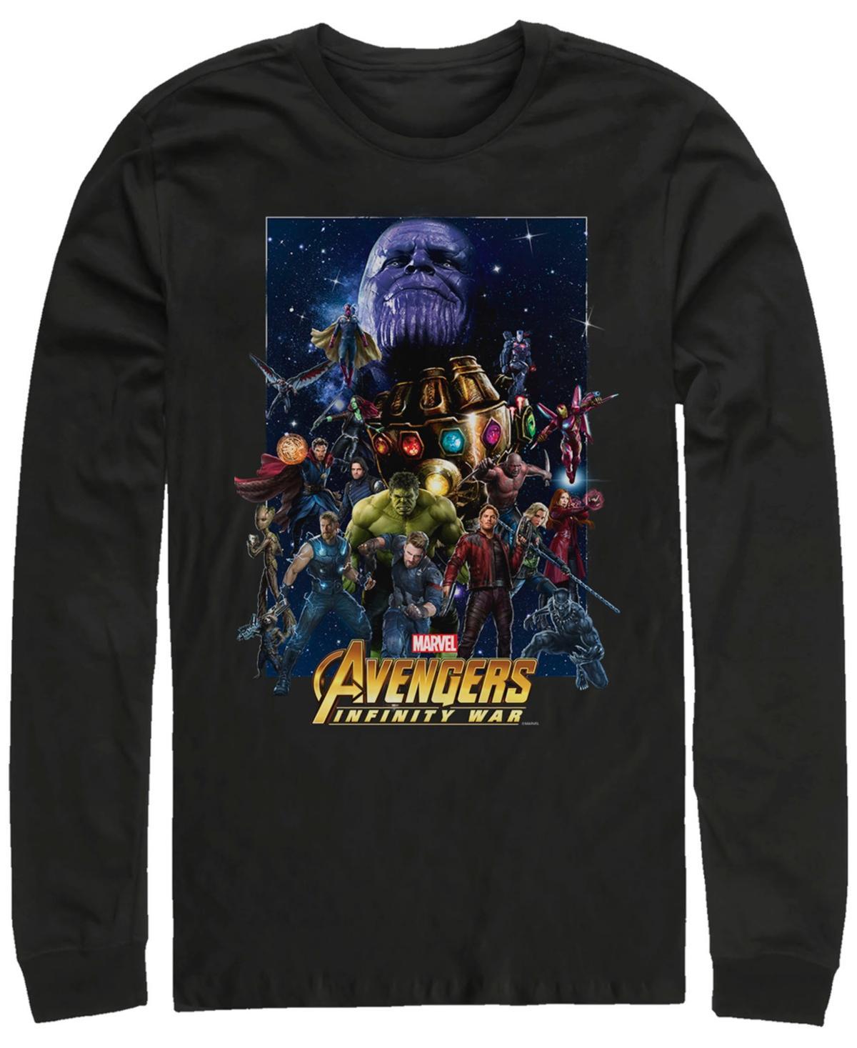 Mens Marvel Avengers Overload Poster Tee Product Image