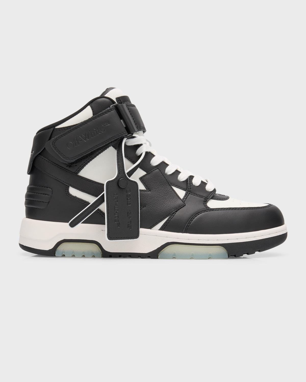 Mens Out Of Office Leather Mid-Top Sneakers Product Image