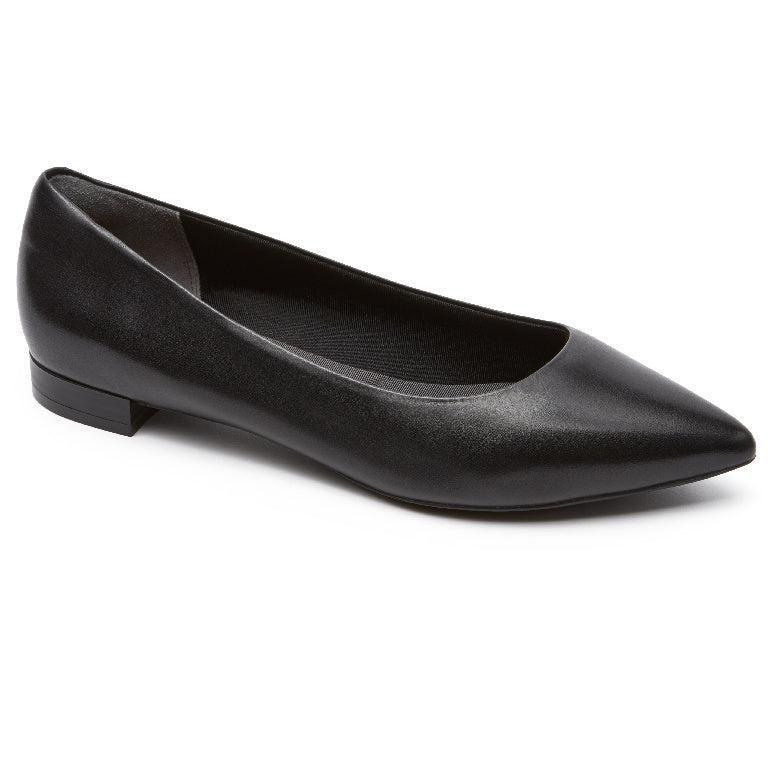 Rockport Total Motion Adelyn Ballet Patent) Women's Dress Flat Shoes Product Image