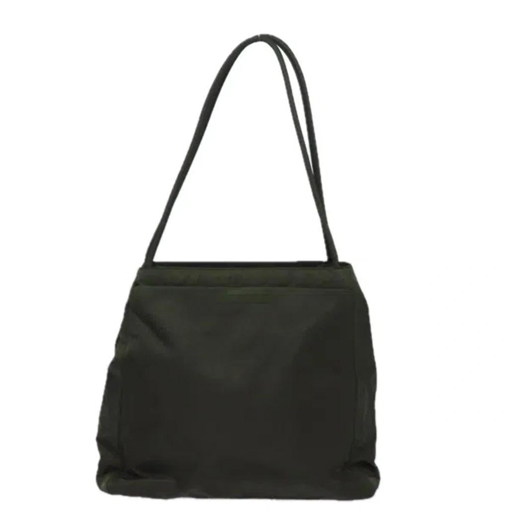 Tessuto Khaki Synthetic Shoulder Bag () Product Image